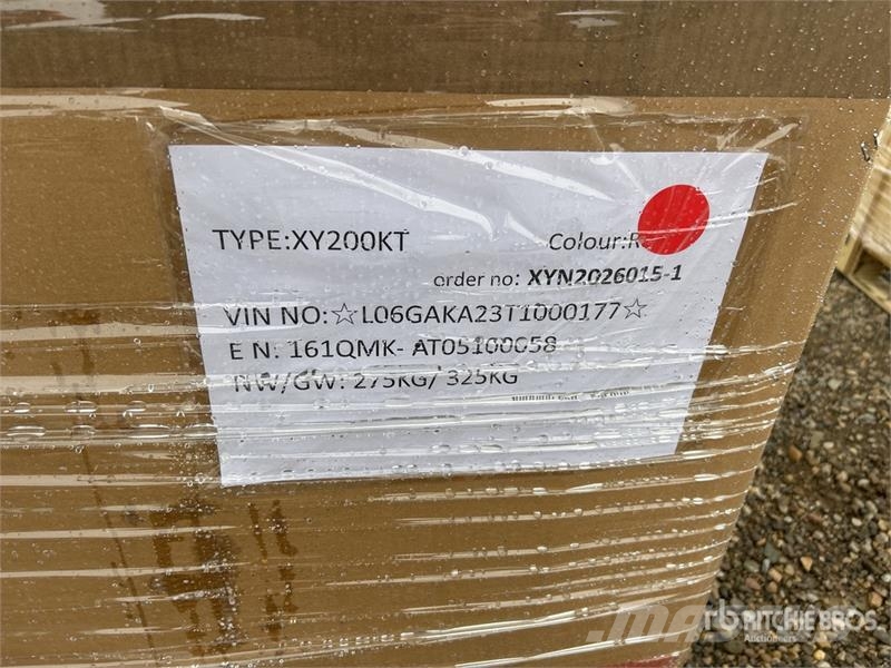  XY200KT-RED Utility Vehicle (Unused) Комунални съоражения
