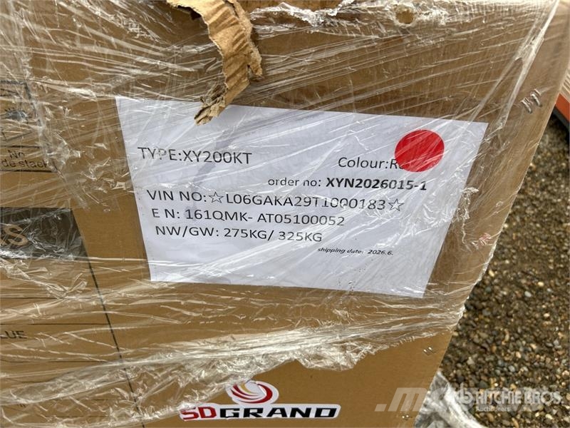  XY200KT-RED Utility Vehicle (Unused) Комунални съоражения