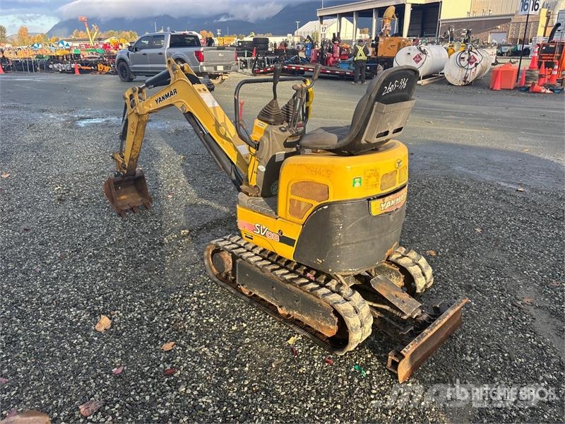 Yanmar SV081A Mini Excavator حفارات صغيرة أقل من 7 طن (حفارات صغيرة)