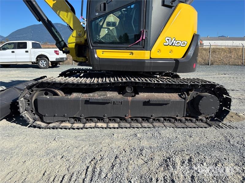 Yanmar SV100-2A Tracked Excavator Paletli ekskavatörler