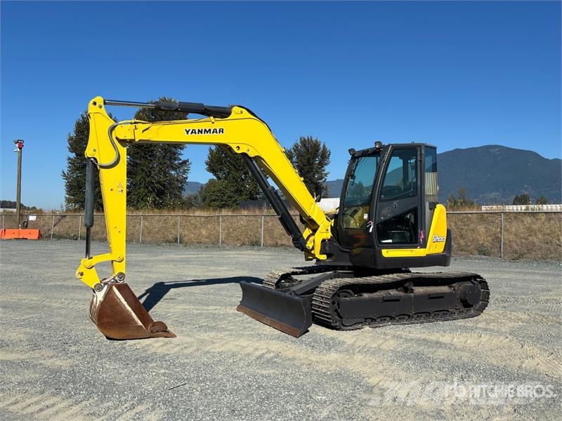 Yanmar SV100-2A Tracked Excavator Paletli ekskavatörler