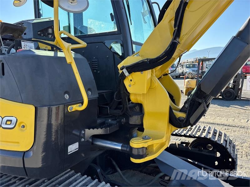 Yanmar SV100-2A Tracked Excavator Paletli ekskavatörler