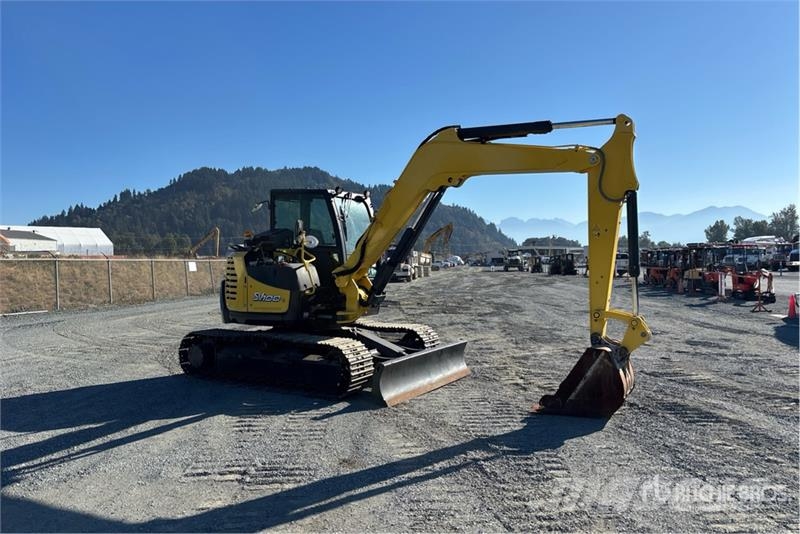 Yanmar SV100-2A Tracked Excavator Paletli ekskavatörler