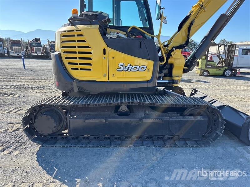 Yanmar SV100-2A Tracked Excavator Paletli ekskavatörler