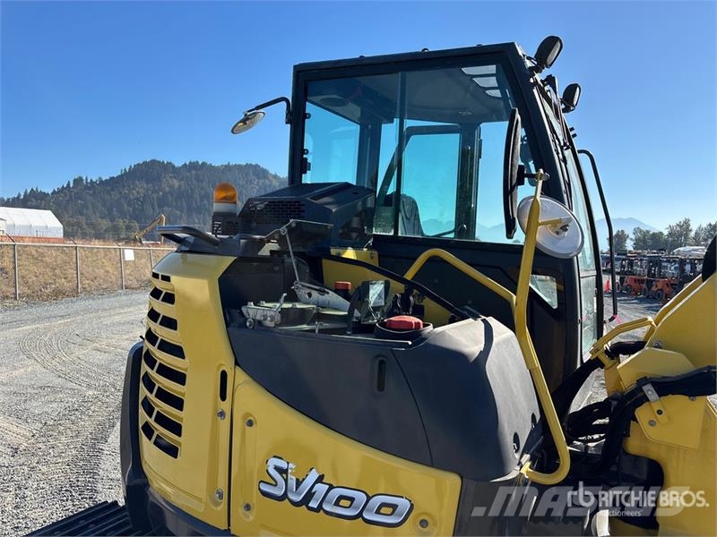 Yanmar SV100-2A Tracked Excavator Paletli ekskavatörler