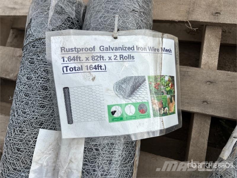  1.64 ft x 82 ft Rustproof Galvanized Iron Wire Mes Drugi deli