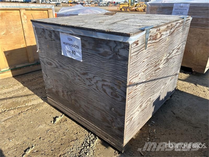 1 Crate of 40 2 in x 2 in Heater Ducts مكونات أخرى