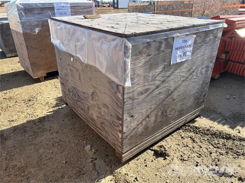 1 Crate of 40 2 in x 2 in Heater Ducts مكونات أخرى