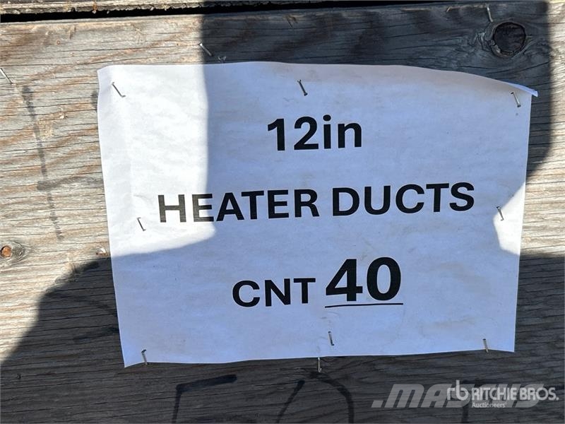 1 Crate of 50 2 in x 2 in Heater Ducts مكونات أخرى