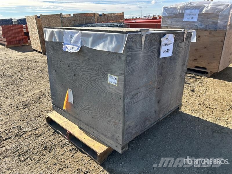 1 Crate of 50 2 in x 2 in Heater Ducts مكونات أخرى