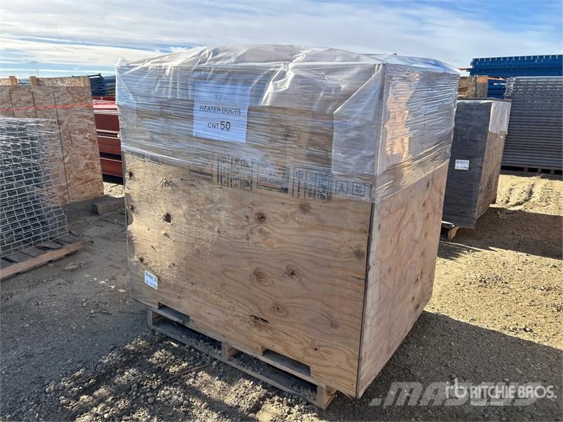 1 Crate of 50 2 in x 2 in Heater Ducts مكونات أخرى