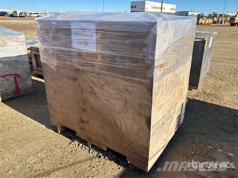 1 Crate of 50 2 in x 2 in Heater Ducts مكونات أخرى