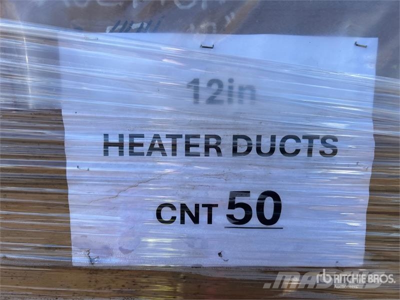 1 Crate of 50 2 in x 2 in Heater Ducts مكونات أخرى