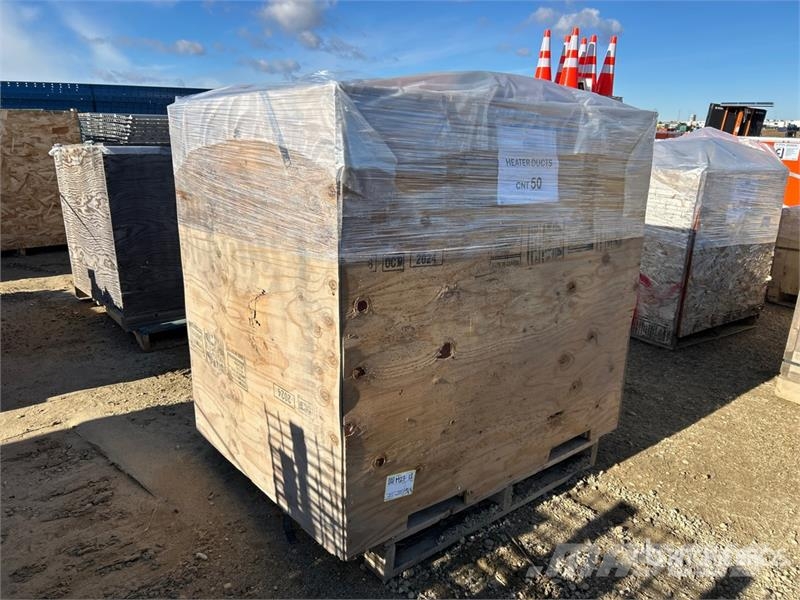 1 Crate of 50 2 in x 2 in Heater Ducts مكونات أخرى