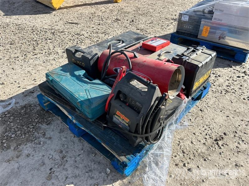 1 Pallet Of Power Tools Andre komponenter