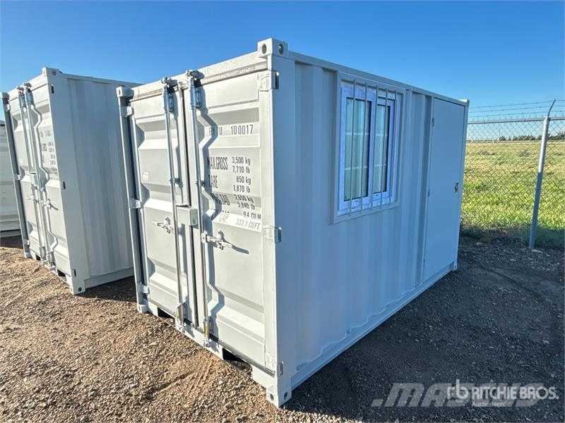 10 ft Multi-Door Storage Container Container per immagazzinare