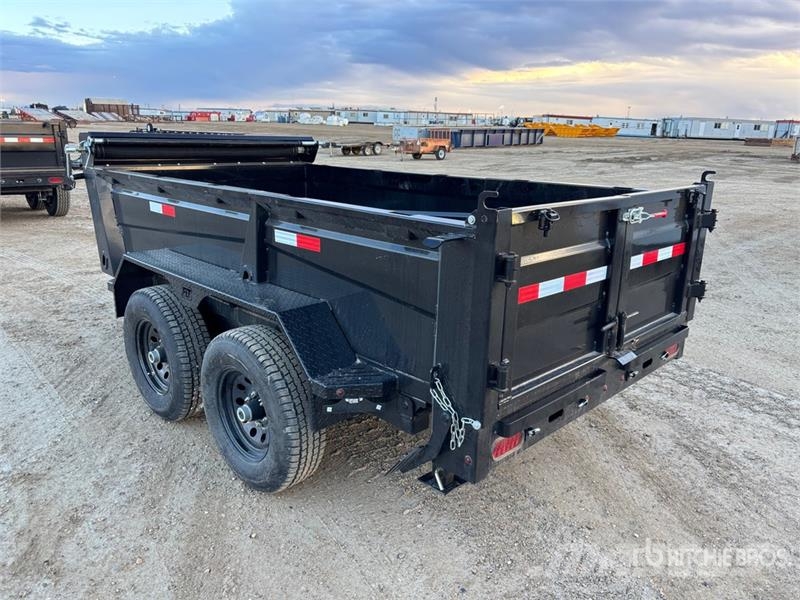 10 ft T/A Dump Utility Trailer Remorque benne