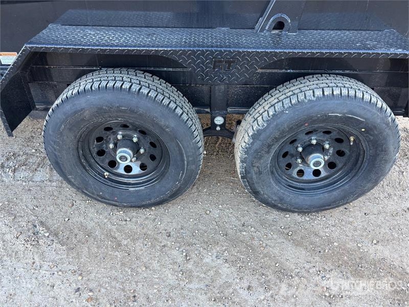 10 ft T/A Dump Utility Trailer Remorque benne