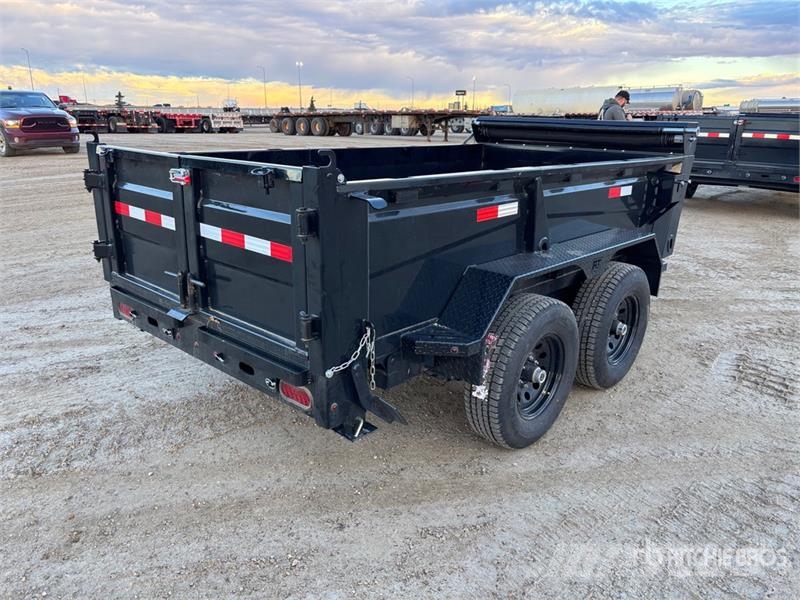 10 ft T/A Dump Utility Trailer Remorque benne