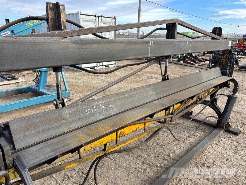  10 ft x 3/16 in Box Pan Brake مكونات أخرى