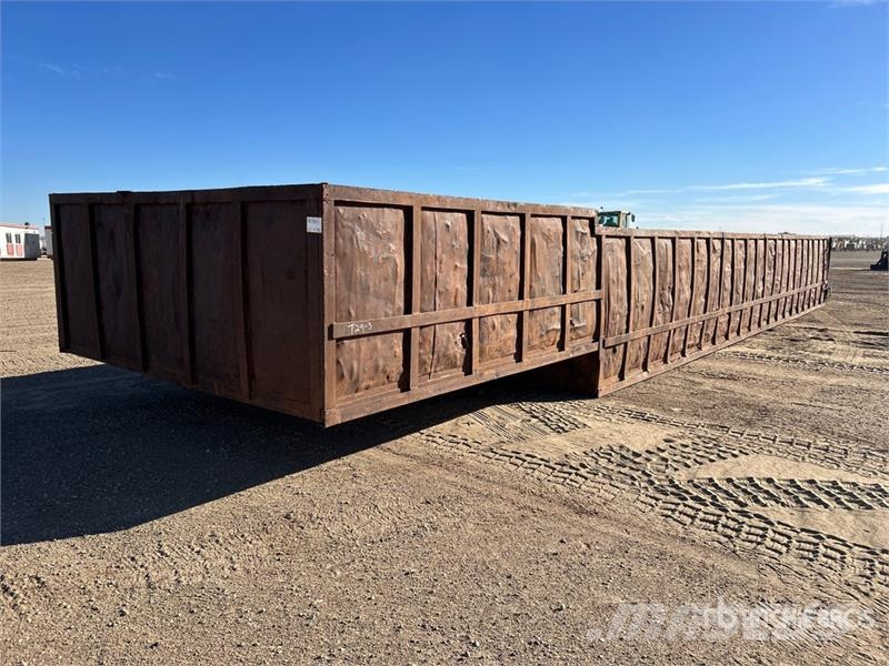  10 ft x 52 ft Scrap Trailer Box معدات البناء - غير ذلك