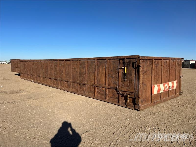  10 ft x 52 ft Scrap Trailer Box معدات البناء - غير ذلك