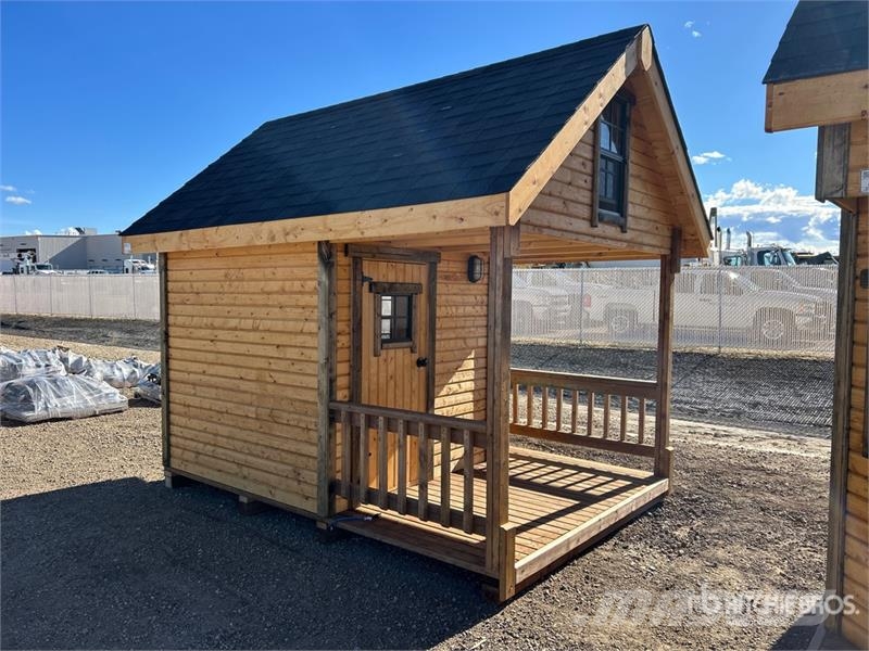 10 Ft x 7.5 Ft Skid-Mounted Playhouse Andre komponenter