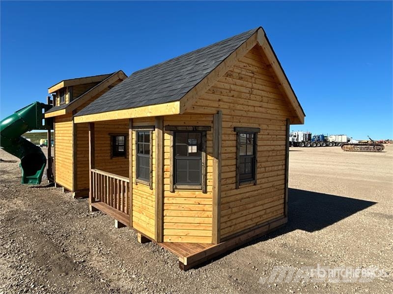 10 Ft x 7.5 Ft Skid-Mounted Playhouse Andre komponenter