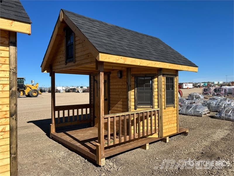10 Ft x 7.5 Ft Skid-Mounted Playhouse Andre komponenter