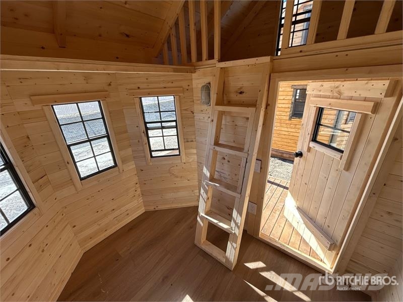 10 Ft x 7.5 Ft Skid-Mounted Playhouse Andre komponenter