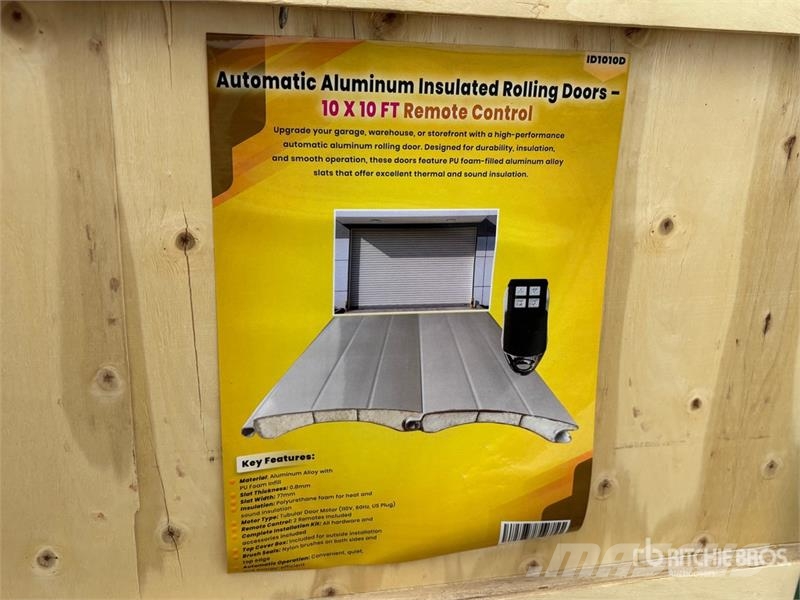 10 ft x ft Insulated Aluminum Electric Automatic Drugi deli