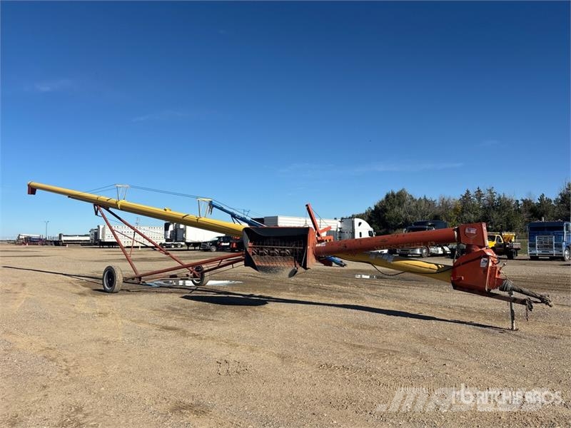  10 in x 60 ft Swing Grain Auger Förderbänder
