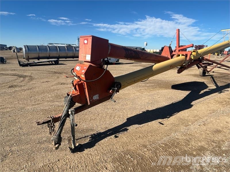  10 in x 60 ft Swing Grain Auger Förderbänder