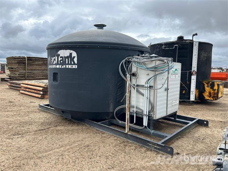 100 bbl Skid Mounted Poly Tank 연료 및 첨가제 탱크