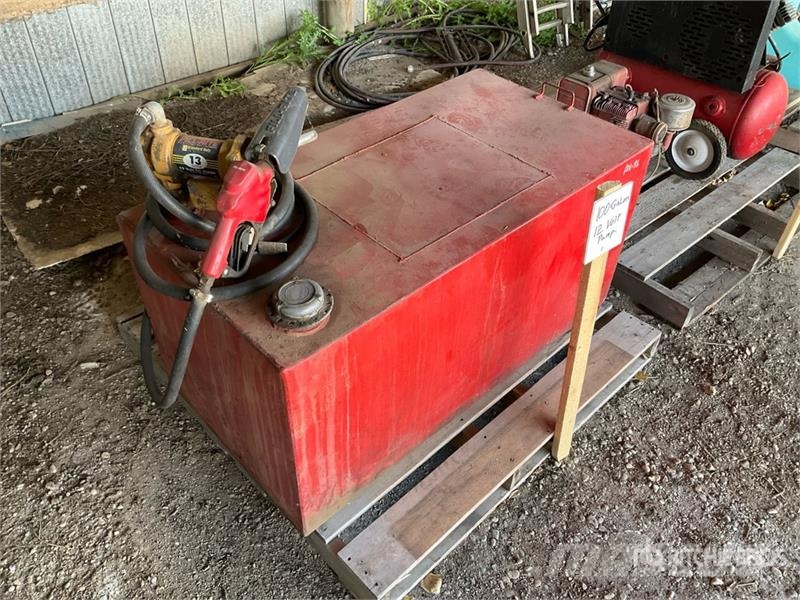 100 gal Portable Steel Diesel Fuel Tank Degvielas un piedevu tvertnes