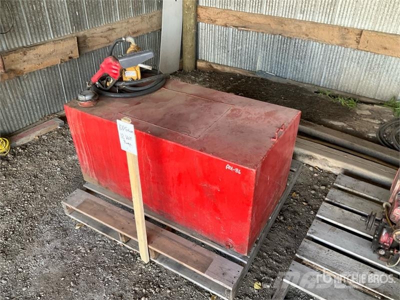 100 gal Portable Steel Diesel Fuel Tank Degvielas un piedevu tvertnes