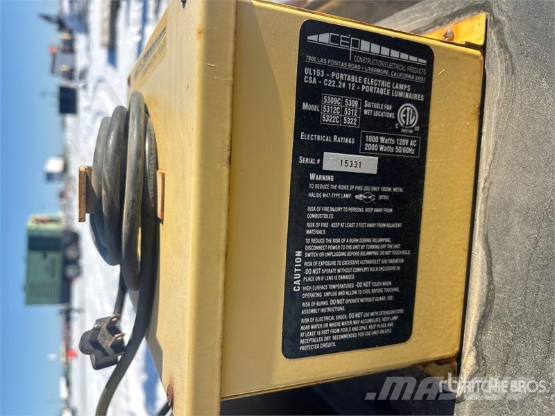 1000 W Light Tower Rasvetni stubovi