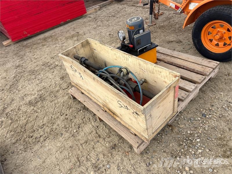  100T Track Pin Press Andre komponenter
