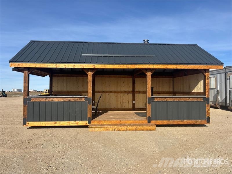 11 ft 6 in x 24 ft 4 in Skid Mounted Outdoor Kitch Autre remorque