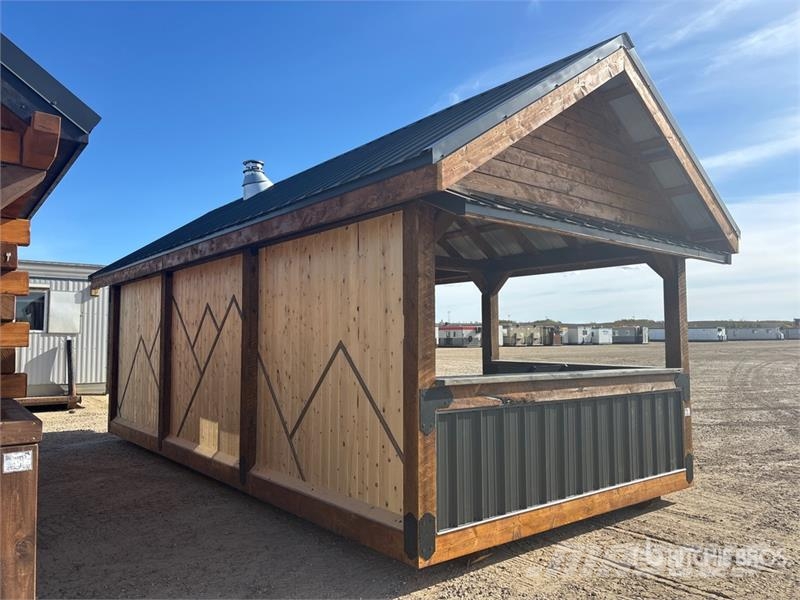 11 ft 6 in x 24 ft 4 in Skid Mounted Outdoor Kitch Autre remorque
