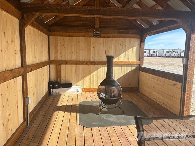 11 ft 6 in x 24 ft 4 in Skid Mounted Outdoor Kitch Autre remorque