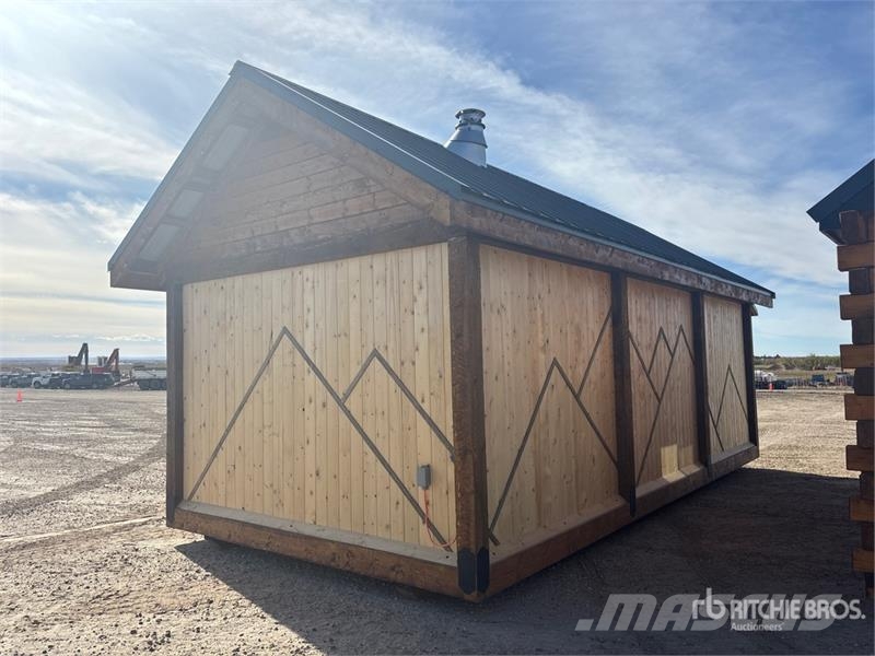 11 ft 6 in x 24 ft 4 in Skid Mounted Outdoor Kitch Autre remorque