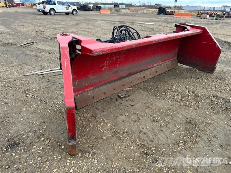 110 in Snow Wing Skid Steer Snow Pusher Snow blades and plows