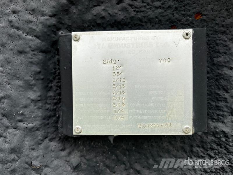 11100 L 12 ft x 35 ft Insulated Water Tank 연료 및 첨가제 탱크