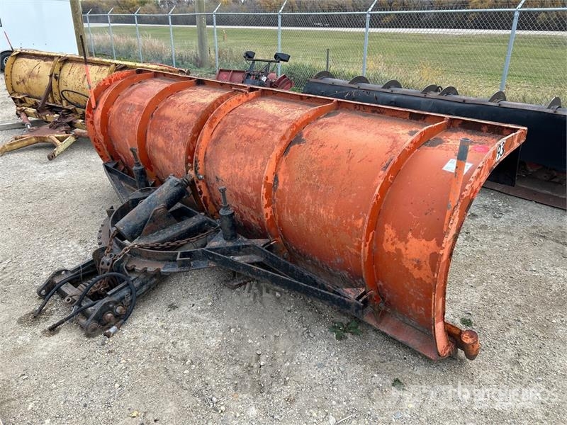 12 ft 2 Way Snow Plow حراثات ونصول الجليد