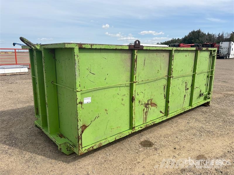  12 ft 9 in x 5 ft 4 in x 4 ft 9 in Metal bin Drugi deli