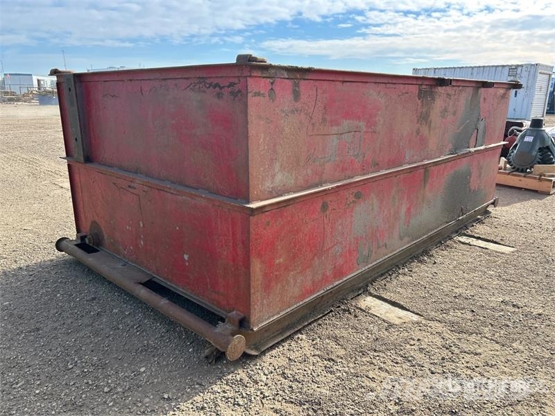12 ft Skidded Oilfield Junk Bin Andre komponenter