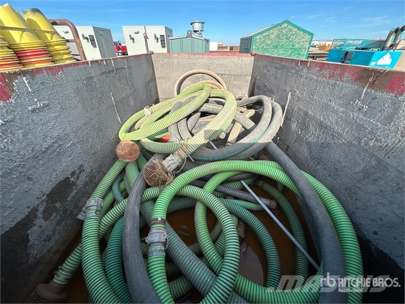 12 ft Skidded Oilfield Junk Bin Andre komponenter
