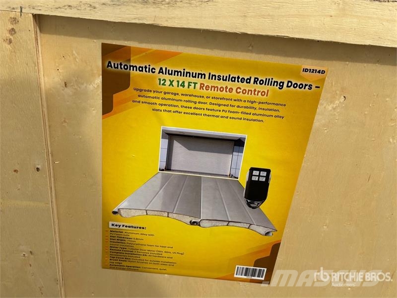  12 ft x 14 ft Insulated Aluminum Electric Automati Drugi deli