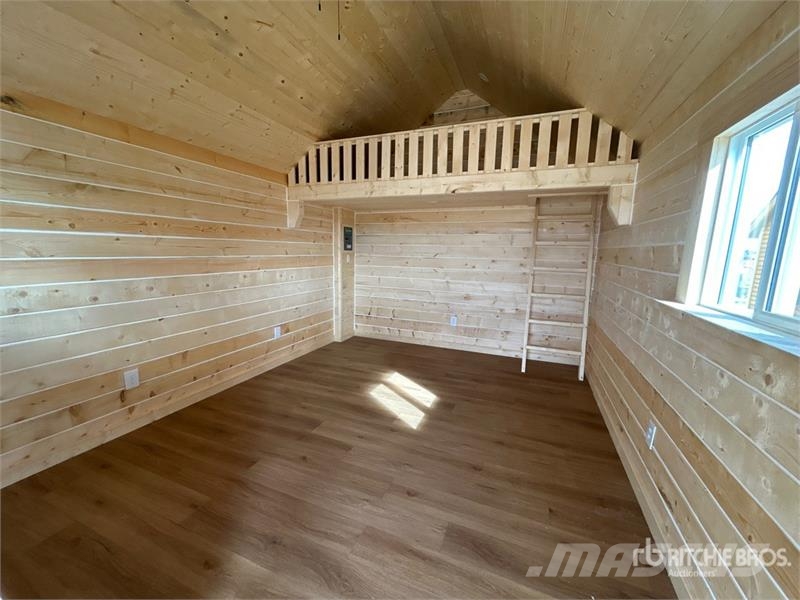 12 ft x 20 ft Skid-Mounted Log Cabin Інші причепи